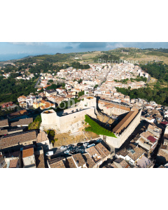Veduta aerea di Montalbano Elicona Castello